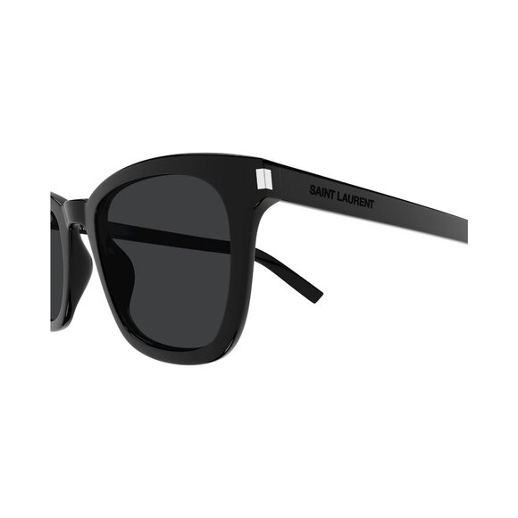 New SAINT LAURENT Black Square SL 716/K Slim 001 Sunglasses Women - Picture 3 of 5